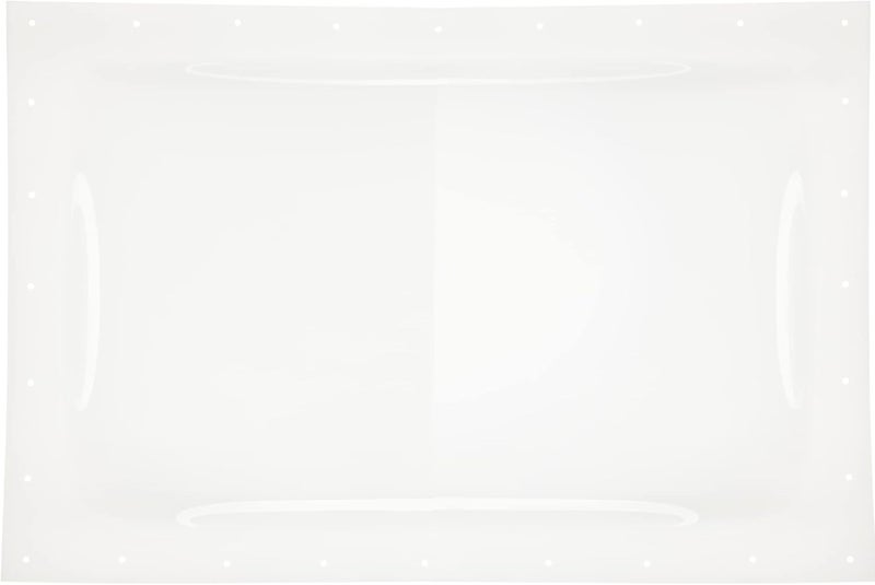 RecPro RV Skylight Outer Dome | 14" x 22" Universal Outer Skylight | Bubble Style (White) - Image 3